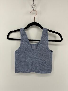 Aeropostale Textured Blue Top